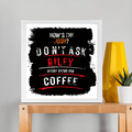 Framed Poster | Multiple Sizes | 300 GSM Art Paper | Laminated, Fade-Proof, 1-inch Frame | Unisex Home Decor | Personalized | DTG | Grunge | Coffee | Pop Culture (Bollywood) | Everyday | Playful | Uri: The Surgical Strike - front_12x12In - 12x12In - mockup 5