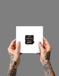 Temporary Tattoos | Unisex | 175g Transfer Sheet | Skin-Friendly, Easy Apply & Remove | All Ages | Personalized | Grunge | Coffee | Pop Culture (Bollywood) | Everyday | Playful | Uri: The Surgical Strike