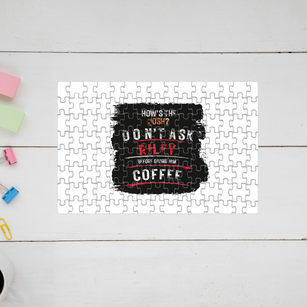 Jigsaw Puzzle | 120 Pieces A4 Size | Recycled Paper Semi-Gloss Finish | Engaging Entertainment Brain Booster | Unisex All Ages | Personalized | Grunge | Coffee | Pop Culture (Bollywood) | Everyday | Playful | Uri: The Surgical Strike - front - mockup 1