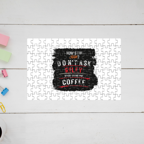 Jigsaw Puzzle | 120 Pieces A4 Size | Recycled Paper Semi-Gloss Finish | Engaging Entertainment Brain Booster | Unisex All Ages | Personalized | Grunge | Coffee | Pop Culture (Bollywood) | Everyday | Playful | Uri: The Surgical Strike - front - mockup 1