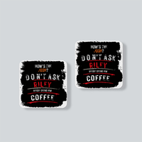 Fridge Magnet | Square | Durable Acrylic | UV Print, Strong Hold | Home & Living, Unisex | Personalized | Grunge | Coffee | Pop Culture (Bollywood) | Everyday | Playful | Uri: The Surgical Strike