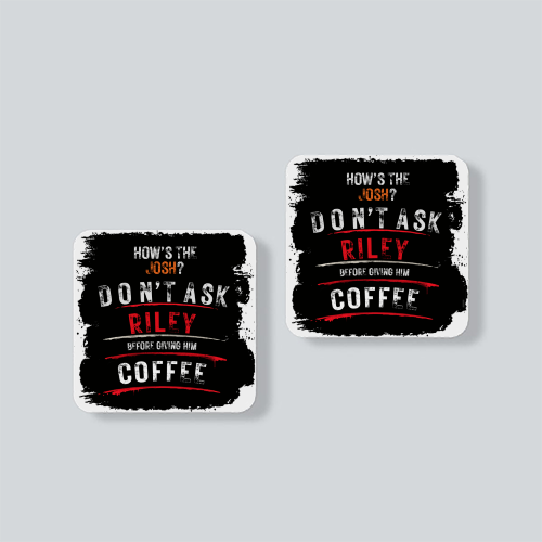 Fridge Magnet | Square | Durable Acrylic | UV Print, Strong Hold | Home & Living, Unisex | Personalized | Grunge | Coffee | Pop Culture (Bollywood) | Everyday | Playful | Uri: The Surgical Strike