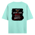Oversized Classic T-Shirt | Unisex Fit | 100% Super-Combed Cotton | Pre-Shrunk, Double-Stitched | Adults | Personalized | DTF | Grunge | Coffee | Pop Culture (Bollywood) | Everyday | Playful | Uri: The Surgical Strike - back - Mint - mockup 2