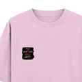 Oversized Classic T-Shirt | Unisex Fit | 100% Super-Combed Cotton | Pre-Shrunk, Double-Stitched | Adults | Personalized | DTF | Grunge | Coffee | Pop Culture (Bollywood) | Everyday | Playful | Uri: The Surgical Strike - left pocket - Light Baby Pink - mockup 3