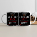 White Coffee Mug | 11 oz Unisex | Premium Ceramic Sublimation | Fade-Proof Glossy Finish | For Him & Her | Personalized | Grunge | Coffee | Pop Culture (Bollywood) | Everyday | Playful | Uri: The Surgical Strike - front - White - mockup 1
