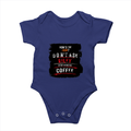 Rompers | Regular Fit Baby & Toddler | Bio-Washed Cotton | Double Stitched, Pre-Shrunk | Unisex | Personalized | DTG | Grunge | Coffee | Pop Culture (Bollywood) | Everyday | Playful | Uri: The Surgical Strike - front - Royal Blue - mockup 1