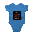 Rompers | Regular Fit Baby & Toddler | Bio-Washed Cotton | Double Stitched, Pre-Shrunk | Unisex | Personalized | DTG | Grunge | Coffee | Pop Culture (Bollywood) | Everyday | Playful | Uri: The Surgical Strike - back - Orchid Blue - mockup 2