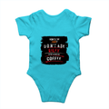 Rompers | Regular Fit Baby & Toddler | Bio-Washed Cotton | Double Stitched, Pre-Shrunk | Unisex | Personalized | DTG | Grunge | Coffee | Pop Culture (Bollywood) | Everyday | Playful | Uri: The Surgical Strike - back - SkyBlue - mockup 2