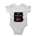 Rompers | Regular Fit Baby & Toddler | Bio-Washed Cotton | Double Stitched, Pre-Shrunk | Unisex | Personalized | DTG | Grunge | Coffee | Pop Culture (Bollywood) | Everyday | Playful | Uri: The Surgical Strike - back - White - mockup 2