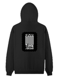 Pullover Hoodie (Dtf) | Hoodies & Jackets | DTF, DTG | Him, Her, Unisex | Personalized | DTF | Typographic | Companionship | Good Experiences | Everyday | Positive - back - Black - mockup 2