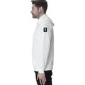 Pullover Hoodie (Dtf) | Hoodies & Jackets | DTF, DTG | Him, Her, Unisex | Personalized | DTF | Typographic | Companionship | Good Experiences | Everyday | Positive - left sleeve - White - mockup 5