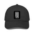 Classic Trucker Cap | Unisex | DTG Print | Breathable Mesh Back | Adjustable Snapback | Personalized | DTG | Typographic | Companionship | Good Experiences | Everyday | Positive - front - Black - mockup 1