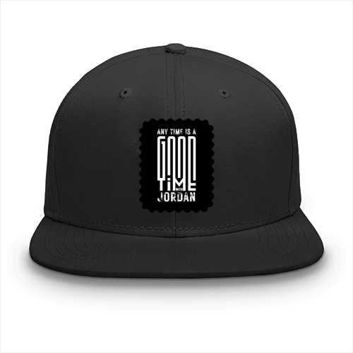 Classic Snapback Cap | Adjustable One-Size | Heavy Cotton DTG Printed | Flat Brim Structured | Unisex Adults | Personalized | DTG | Typographic | Companionship | Good Experiences | Everyday | Positive