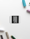 Embroidery Patches | Versatile Iron-On | Premium Madeira Threads | Durable & Expressive | Unisex | Personalized | DTG | Embroidery | Typographic | Companionship | Good Experiences | Everyday | Positive - front_Rectangle - Rectangle - White - mockup 3