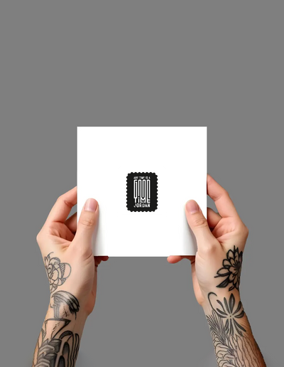 Temporary Tattoos | Unisex | 175g Transfer Sheet | Skin-Friendly, Easy Apply & Remove | All Ages | Personalized | Typographic | Companionship | Good Experiences | Everyday | Positive - front_2.5x2.5 In - 2.5x2.5 In - mockup 1