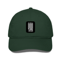 Classic Baseball Cap | Universal Fit | 280 GSM Drill Cotton | DTG Print | Sun Protection | Unisex Adults | Personalized | DTG | Typographic | Companionship | Good Experiences | Everyday | Positive - front - Bottle Green - mockup 1