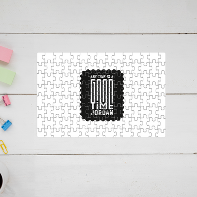 Jigsaw Puzzle | 120 Pieces A4 Size | Recycled Paper Semi-Gloss Finish | Engaging Entertainment Brain Booster | Unisex All Ages | Personalized | Typographic | Companionship | Good Experiences | Everyday | Positive - front - mockup 1