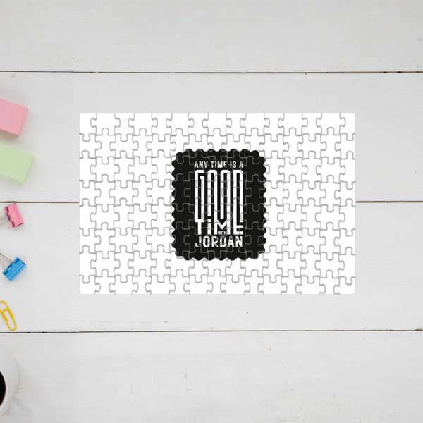 Jigsaw Puzzle | 120 Pieces A4 Size | Recycled Paper Semi-Gloss Finish | Engaging Entertainment Brain Booster | Unisex All Ages | Personalized | Typographic | Companionship | Good Experiences | Everyday | Positive