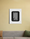 Canvas Print | Multiple Sizes | Special Canvas Fabric | Sturdy Wooden Frame, Fade-Proof | Unisex Home Decor | Personalized | Typographic | Companionship | Good Experiences | Everyday | Positive - front_16X20 In - 16X20 In - mockup 3