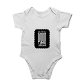 Rompers | Regular Fit Baby & Toddler | Bio-Washed Cotton | Double Stitched, Pre-Shrunk | Unisex | Personalized | DTG | Typographic | Companionship | Good Experiences | Everyday | Positive - front - White - mockup 1