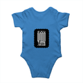 Rompers | Regular Fit Baby & Toddler | Bio-Washed Cotton | Double Stitched, Pre-Shrunk | Unisex | Personalized | DTG | Typographic | Companionship | Good Experiences | Everyday | Positive - back - Orchid Blue - mockup 2