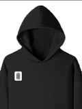 Pullover Hoodie (Dtf) | Hoodies & Jackets | DTF, DTG | Him, Her, Unisex | Personalized | DTF | Bold Typography | Design Principles | Everyday | Assertive - right pocket - Black - mockup 4