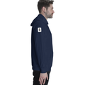 Pullover Hoodie (Dtf) | Hoodies & Jackets | DTF, DTG | Him, Her, Unisex | Personalized | DTF | Bold Typography | Design Principles | Everyday | Assertive - right sleeve - Navy Blue - mockup 6
