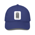 Classic Trucker Cap | Unisex | DTG Print | Breathable Mesh Back | Adjustable Snapback | Personalized | DTG | Bold Typography | Design Principles | Everyday | Assertive - front - Royal Blue - mockup 1