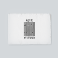 Placemat | Home & Event Dining | 100% Polyester | Durable, Fade-Proof, Soft | Unisex | Personalized | Bold Typography | Design Principles | Everyday | Assertive - front_2 - White - mockup 2
