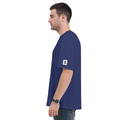 Oversized Classic T-Shirt | Unisex Oversized Fit | 100% Super-Combed Cotton | Pre-Shrunk & Ribbed Neck | Adults | Personalized | DTG | Bold Typography | Design Principles | Everyday | Assertive - right sleeve - Royal Blue - mockup 6
