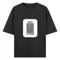 Oversized Classic T-Shirt | Unisex Fit | 100% Super-Combed Cotton | Pre-Shrunk, Double-Stitched | Adults | Personalized | DTF | Bold Typography | Design Principles | Everyday | Assertive - front - Black - mockup 1