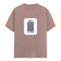 Classic Crew T-Shirt | Men's Regular Fit | 180 GSM Bio-Washed Cotton | DTG Print Ready | Double-Stitched & Ribbed Neck | Personalized | DTG | Bold Typography | Design Principles | Everyday | Assertive - front - Mushroom - mockup 1