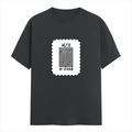 Classic Crew T-Shirt | Men's Regular Fit | 180 GSM Bio-Washed Cotton | DTG Print Ready | Double-Stitched & Ribbed Neck | Personalized | DTG | Bold Typography | Design Principles | Everyday | Assertive - front - Steel Grey - mockup 1