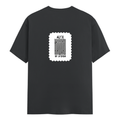 Classic Crew T-Shirt | Men's Regular Fit | 180 GSM Bio-Washed Cotton | DTG Print Ready | Double-Stitched & Ribbed Neck | Personalized | DTG | Bold Typography | Design Principles | Everyday | Assertive - back - Steel Grey - mockup 2