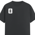 Classic Crew T-Shirt | Men's Regular Fit | 180 GSM Bio-Washed Cotton | DTG Print Ready | Double-Stitched & Ribbed Neck | Personalized | DTG | Bold Typography | Design Principles | Everyday | Assertive - right pocket - Steel Grey - mockup 4