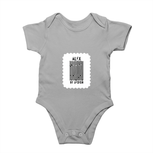 Rompers | Regular Fit Baby & Toddler | Bio-Washed Cotton | Double Stitched, Pre-Shrunk | Unisex | Personalized | DTG | Bold Typography | Design Principles | Everyday | Assertive