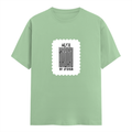Men's Classic Crew T-Shirt | Regular Fit | 180 GSM Bio-Washed Cotton | DTF Print Ready | Pre-Shrunk, Durable | Personalized | DTF | Bold Typography | Design Principles | Everyday | Assertive - front - Jade - mockup 1