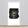 Framed Poster | Multiple Sizes | 300 GSM Art Paper | Laminated, Fade-Proof, 1-inch Frame | Unisex Home Decor | Personalized | DTG | Grunge | Skulls | Snakes | Powerful - front_12x24In - 12x24In - mockup 8