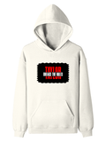 Pullover Hoodie | Unisex Regular Fit | Tri-Layer Cotton Blend | DTG Print Ready | Adults | Personalized | DTG | Bold | Individuality | Rebellion | Everyday | Assertive - front - Off White - mockup 1