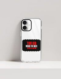 Hard Clear Case | iPhone | TPU Sides & PC Back | Detachable Camera Protector, Scratch-Proof | Unisex | Personalized | Bold | Individuality | Rebellion | Everyday | Assertive