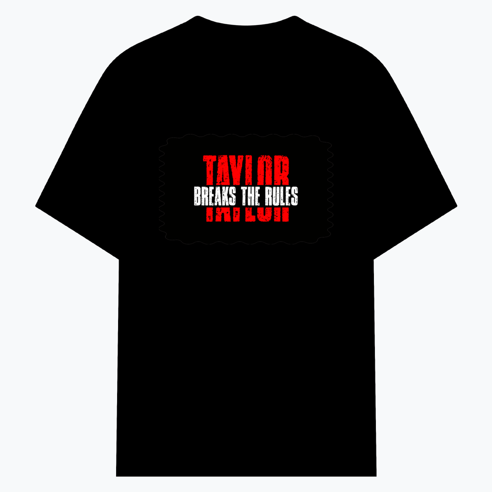 Cotton Stretch T-Shirt (Dtg) | T-Shirts | Him, Her, Unisex | Personalized | DTG | Bold | Individuality | Rebellion | Everyday | Assertive - front - Black - mockup 1