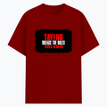 Cotton Stretch T-Shirt (Dtg) | T-Shirts | Him, Her, Unisex | Personalized | DTG | Bold | Individuality | Rebellion | Everyday | Assertive - front - Red - mockup 1
