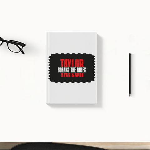 Daily Planner | 3-Month Undated | 300 GSM Cover, 70 GSM Pages, Digital Print | 204 Pages, Soft-Bound, Perfect Binding, Dotted Pages | Unisex | Personalized | Bold | Individuality | Rebellion | Everyday | Assertive - front - White - mockup 1