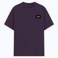 Basic T-Shirt | Unisex Fit, Sizes XS-2XL | 180 GSM Poly-Cotton Blend, DTF Ready | Bio-Wash, Silicon Finish, Durable Stitching | Adults | Personalized | DTF | Bold | Individuality | Rebellion | Everyday | Assertive - left pocket - Purple melange - mockup 3