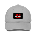 Classic Trucker Cap | Unisex | DTG Print | Breathable Mesh Back | Adjustable Snapback | Personalized | DTG | Bold | Individuality | Rebellion | Everyday | Assertive - front - Grey - mockup 1