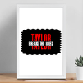 Framed Poster | Multiple Sizes | 300 GSM Art Paper | Laminated, Fade-Proof, 1-inch Frame | Unisex Home Decor | Personalized | DTG | Bold | Individuality | Rebellion | Everyday | Assertive - front_12x18In - 12x18In - mockup 7