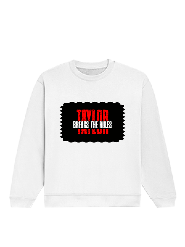 Oversized Sweatshirt | Roomy Relaxed Fit | 400 GSM Cotton Blend | Pre-Shrunk Drop Shoulder | Unisex Adult | Personalized | DTG | Bold | Individuality | Rebellion | Everyday | Assertive