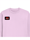 Oversized Sweatshirt | Roomy Relaxed Fit | 400 GSM Cotton Blend | Pre-Shrunk Drop Shoulder | Unisex Adult | Personalized | DTF | Bold | Individuality | Rebellion | Everyday | Assertive - right pocket - Light Baby Pink - mockup 4