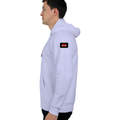 Oversized Hoodie | Relaxed Fit, Drop-Shoulder | 400 GSM Fabric | Warm, Durable | Unisex | Personalized | DTF | Bold | Individuality | Rebellion | Everyday | Assertive - left sleeve - Lavender - mockup 5