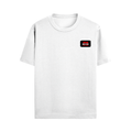 Male Standard Crew T-Shirt | Regular Fit | 100% Cotton DTF Print | Soft, Durable | Men | Personalized | DTF | Bold | Individuality | Rebellion | Everyday | Assertive - right pocket - White - mockup 6